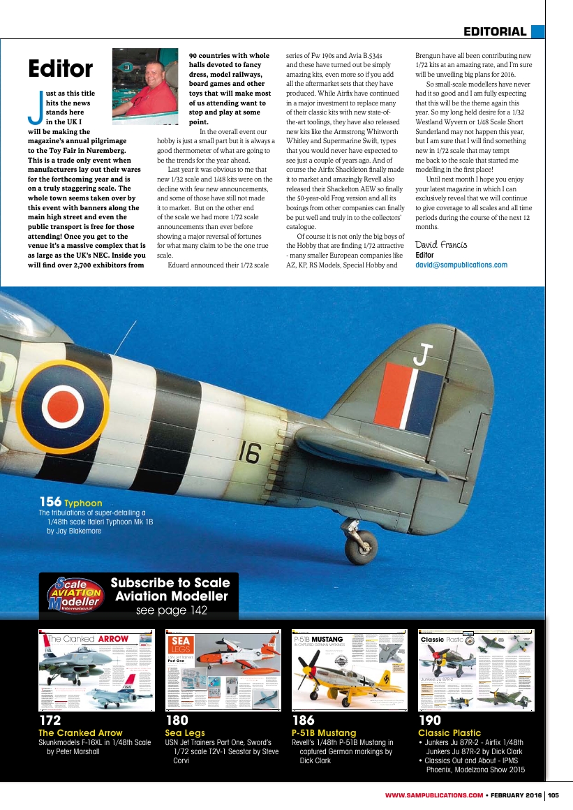 Scale Aviation Modeller International 2016-02